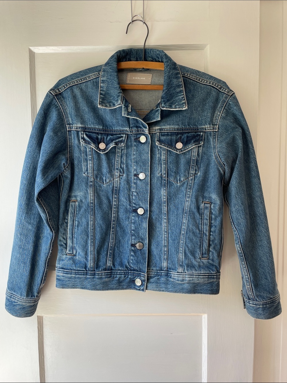 Everlane Women’s Blue Denim Jean Jacket